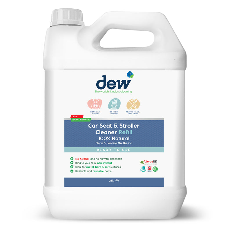 Dew Car Seat & Stroller Cleaner Refill 2.5L