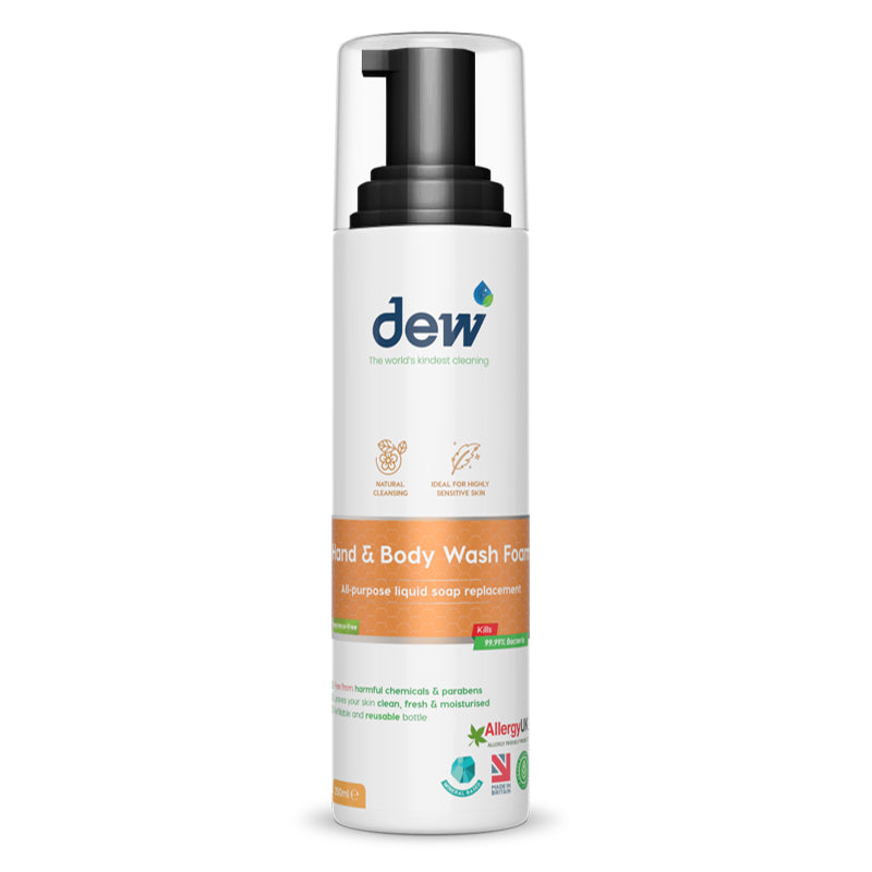 Dew Hand & Body Wash Foam fragrance-free 250ml