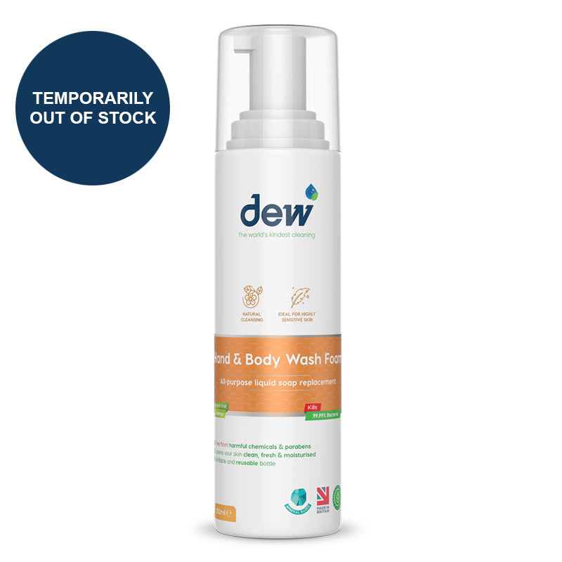 Dew Hand & Body Wash Foam Passion fruit & Mango 250ml