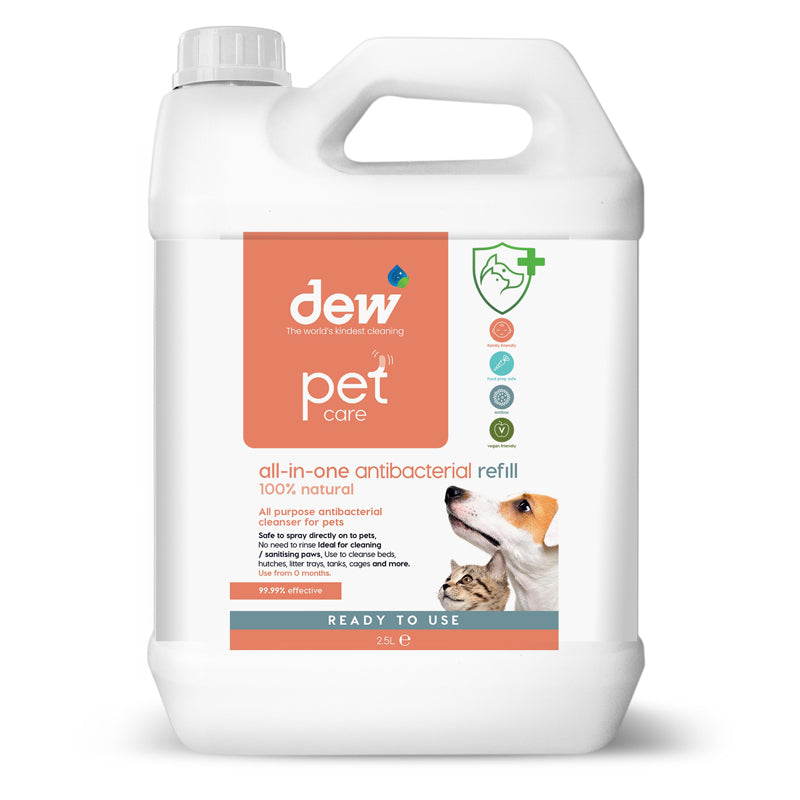 Dew Pet All In One Antibacterial Refill 2.5L